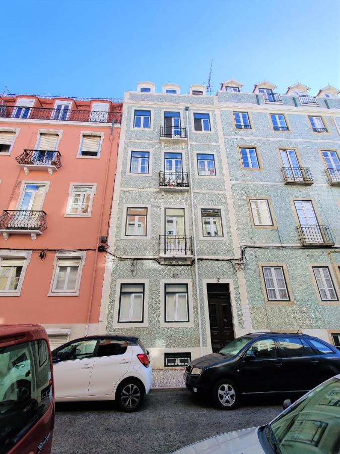 White & Blue Vintage Home In Graca Lisboa Exterior foto