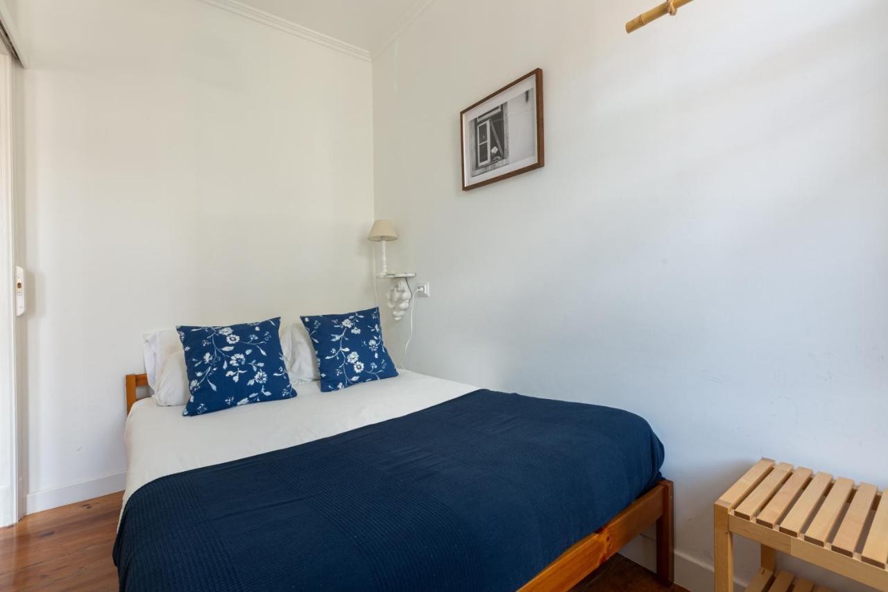 White & Blue Vintage Home In Graca Lisboa Exterior foto